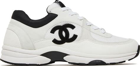 chanel all black trainers|chanel sneaker black and white.